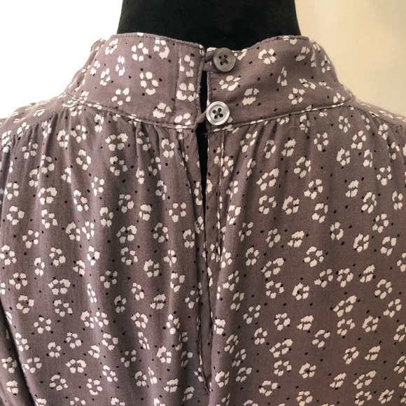 SOLD Cloth + Stone for Anthropologie Floral Blouse - Picture 8 of 9